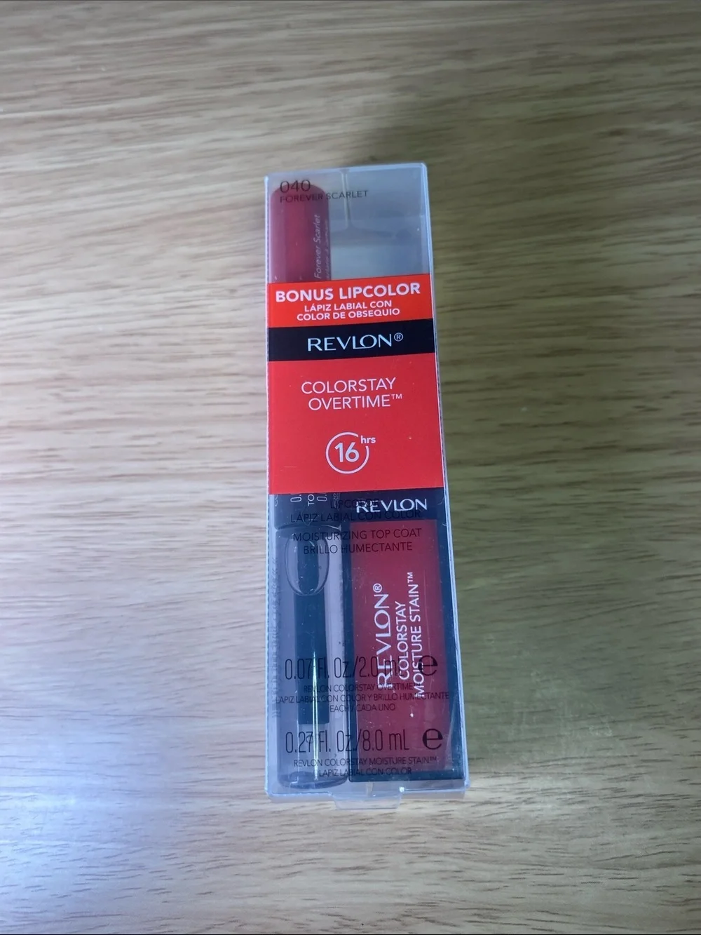 Revlon ColorStay Overtime Lipcolor in Forever Scarlet (Red)